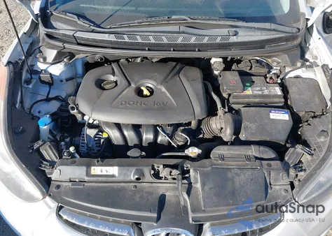 2013 Hyundai Elantra Limited from USA, damaged, VIN KMHDH4AE8DU750834